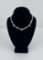 Navajo Sterling Silver Bench Bead Necklace
