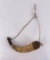Antique Scrimshawed Powder Horn