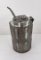 Antique Daisy Tin Jacket Kerosene Bottle