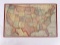Antique Wood United States Map Puzzle