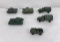 Collection of Plastic Army Trucks and Tanks