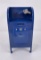 USPS Postal Service Tin Mailbox Bank