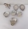 Antique Silver Plate Seashell Dishes