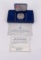 1987 S Silver Constitution Coin