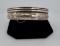 Pair of Sterling Silver Bracelet Bangles