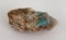 Amazonite Quartz Crystal in Microcline