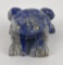 Lapis Lazuli Frog Carving