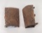 Antique Tooled Leather Cowboy Cuffs
