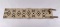 Antique Tooled Leather Cowboy Bronc Belt