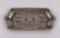 WW1 WWI Sterling Silver Card Tray