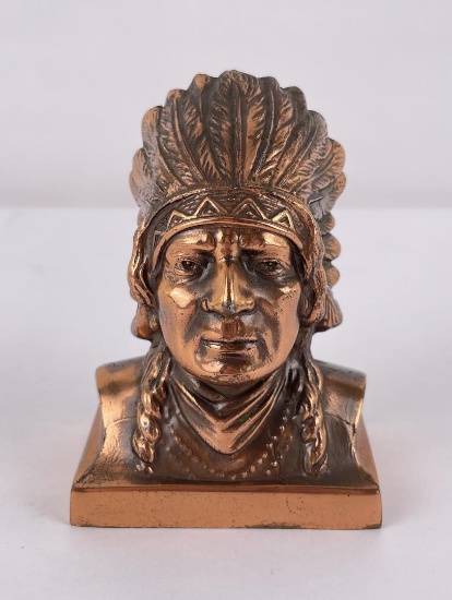 Indian Head Coin Bank