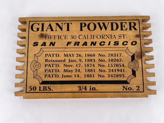 Giant Powder Box End