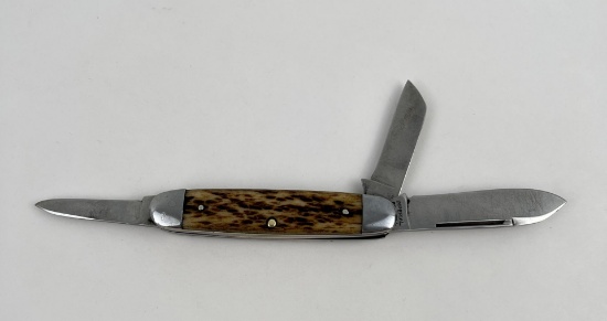 Antique Imperial Jigged Bone Pocket Knife