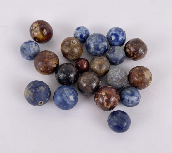 Antique Bennington Clay Marbles