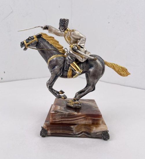 Giuseppe Vasari Cossack Bronze