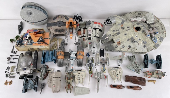 Star Wars Action Figure Vehicle Lot