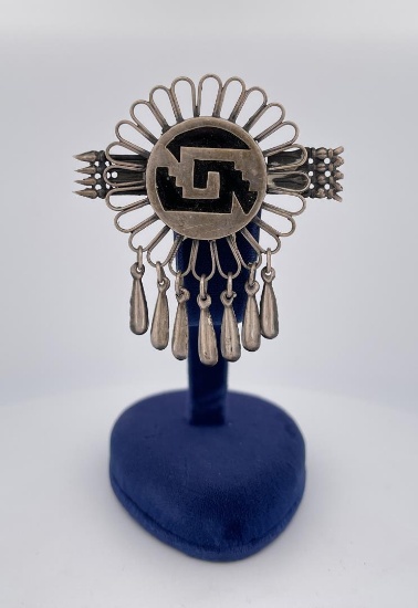 Taxco Mexico Sterling Silver Brooch