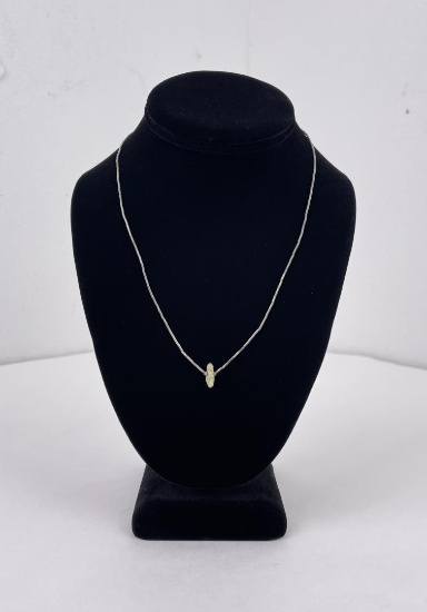 Navajo Liquid Sterling Silver Necklace