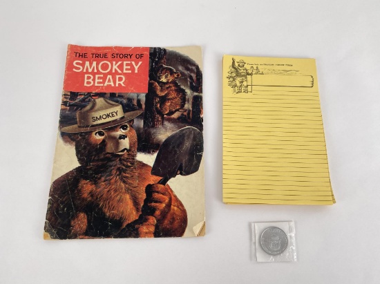 USFS Forest Service Smokey Bear Ephemera