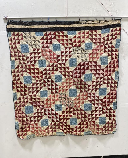 Antique Irish Chain Quilt