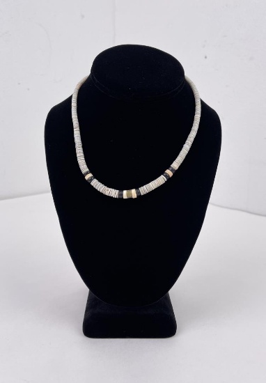 Bone Heishi Necklace