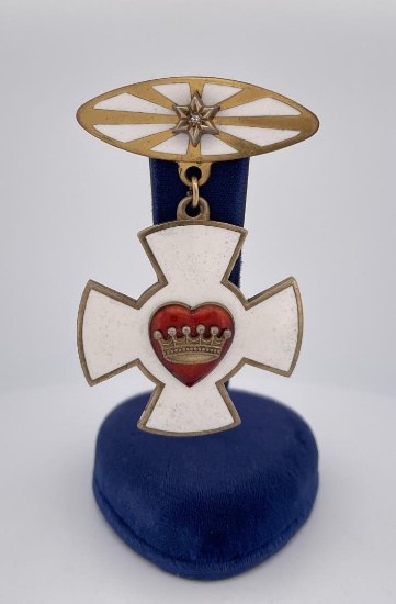 Odd Fellows Rebekah Lodge Chivalry Badge