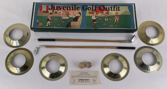 Antique Pressman Juvenile Golf Outfit Game