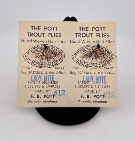 Pott Fly Company Missoula Montana Fishing Flies