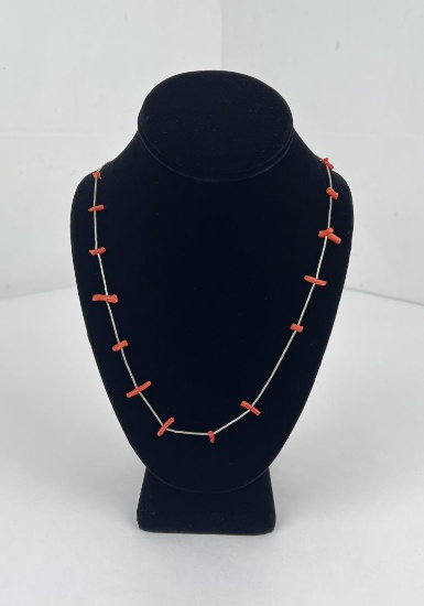 Navajo Liquid Sterling Silver Necklace