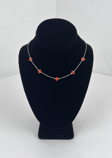 Navajo Liquid Sterling Silver Necklace