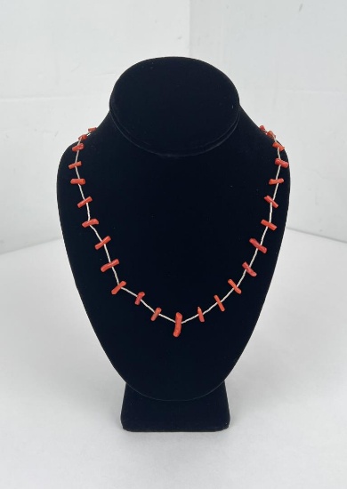 Navajo Liquid Sterling Silver Necklace