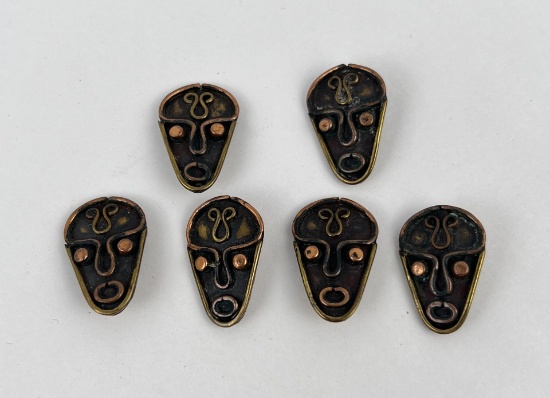 Taxco Mexico Medicine Man Buttons