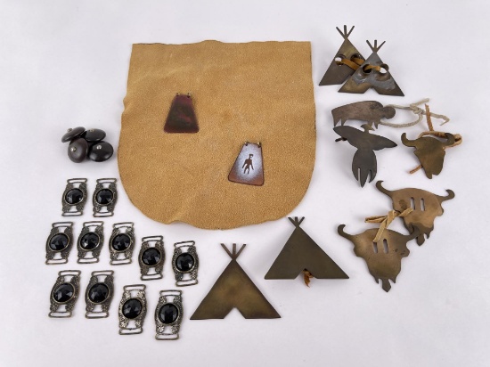 Collection of Clothing and Jewelry Findings