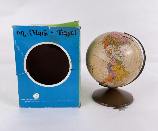 Replogle Globe Tin Bank