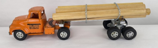 Tonka State Highway Department Log Truck Toy