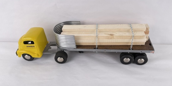 Smith Miller Fruehauf 1800 Lumber Truck Toy