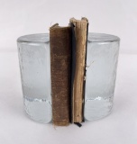 Pair of Antique Religious Prayer Hymnal Books