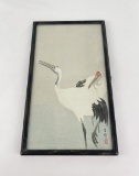 Two Cranes Ohara Koson Woodblock Print