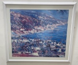 Marco Sassone Serigraph Laguna Vista Print
