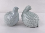 Mid Century Porcelain Quail