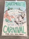 1963 Dartmouth Winter Carnival Poster