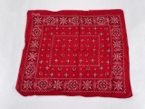 Antique Fast Color Cowboy Bandana Elephant