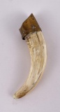 WW2 Trophy South Pacific Boar Tooth