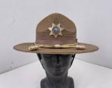 Obsolete Glacier County Montana Sheriff Badge Hat