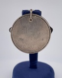 Sterling Silver Watch Fob Knife Pendant