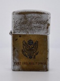 WW2 Fort Ord California Lighter