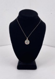 Rough Montana Sapphire Necklace
