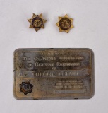California Highway Patrol Courtesy Card and Badges