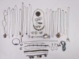 Collection of Sterling Silver Jewelry
