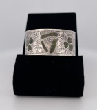 Connemara Marble Sterling Silver Napkin Ring